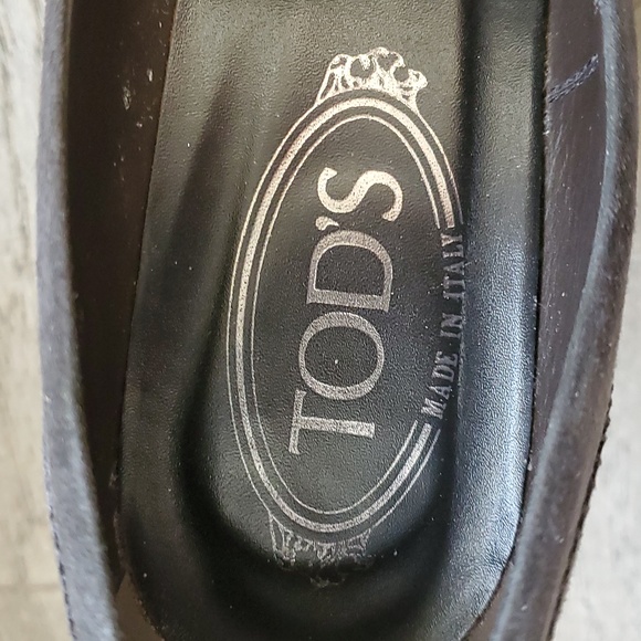 Tod's gray suede heels - Picture 9 of 9